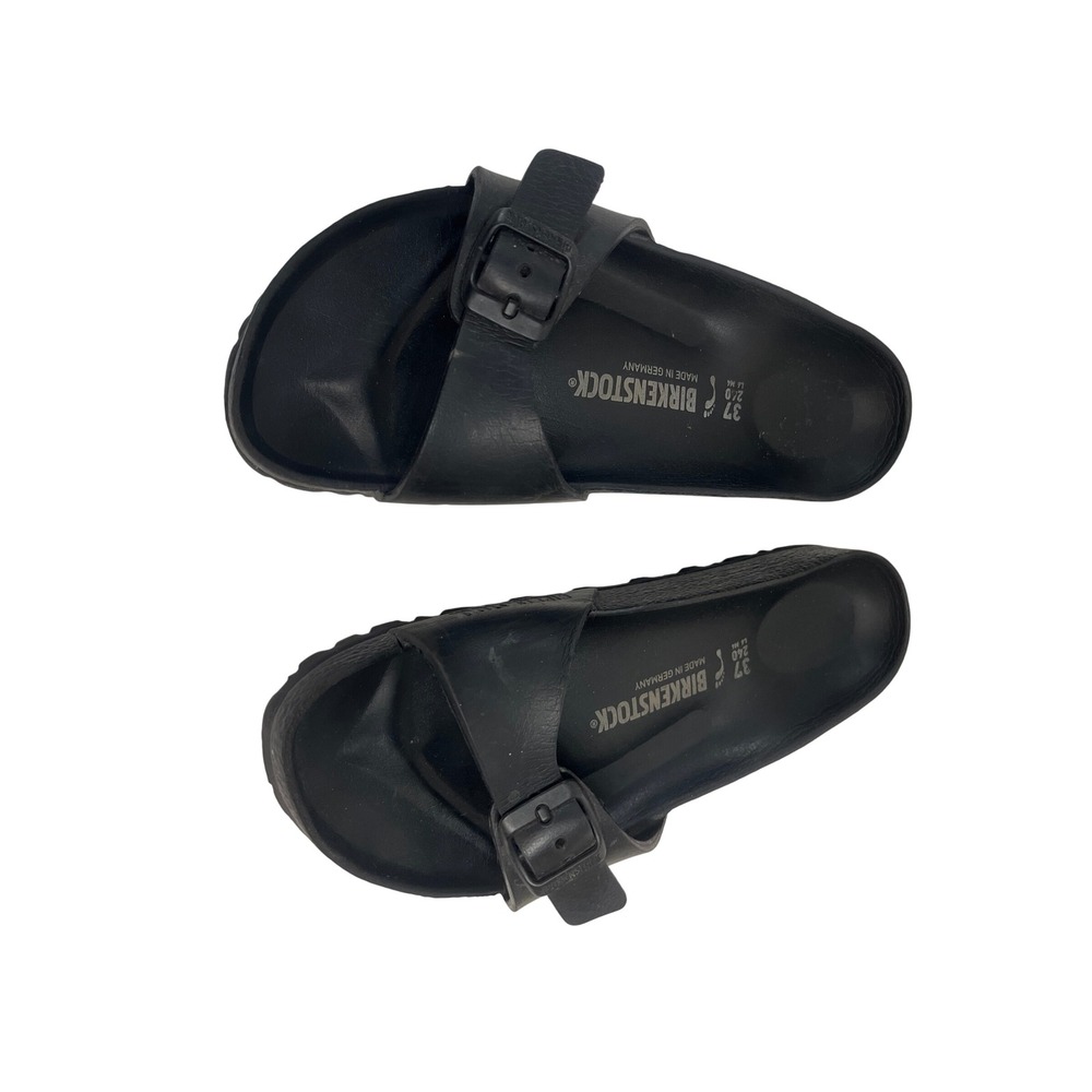 Birkenstock Madrid Essentials EVA Black Slide Sandals Women 37 L6 M4 Waterproof